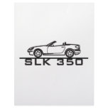 Mercedes SLK 350 letterhead
