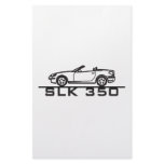 Mercedes SLK 350 Custom Stationery