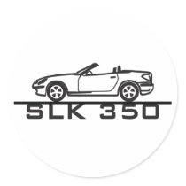 Mercedes SLK 350 Sticker