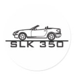 Mercedes SLK 350 Sticker