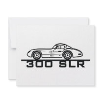 Mercedes SLR invitations