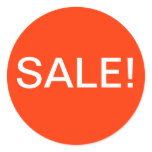 Merchandise Sale Sticker stickers
