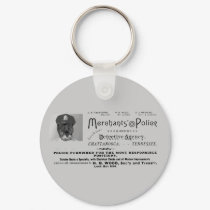 Merchant's Police and Detective Agency keychains