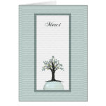 Merci - Arbre de croissance Card