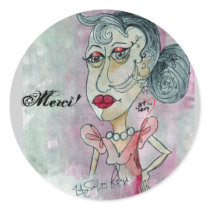 Merci! Sticker_Lady No. 3