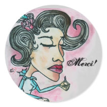 Merci! Sticker_Lady No.6