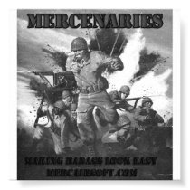 MERCs Make Badass Look Easy posters by niccosuave MERCs Make Badass Look Easy posters