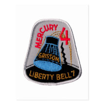 Mercury 4: Liberty Bell 7 Gus Grissom Post Cards
