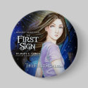 Mercury Brightman: The First Sign Round Button by missmarypotter Mercury Brightman: The First Sign Round Button