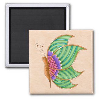 Mercury Butterfly Magnet magnet