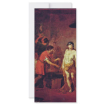 Mercury In The Workshop Of The Sculptor By Zick Ja Full Color Rack Card