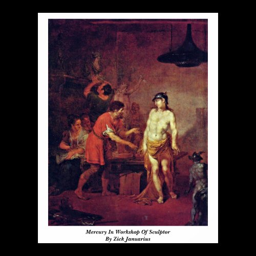 Mercury In Workshop Of Sculptor By Zick Januarius Posters