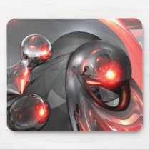 Mercury Rising Abstract Mousepad