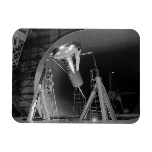 Mercury Space Capsule Undergoes Testing 1959 Magnet