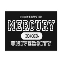 Mercury University Dark postcards by universityshirts Mercury University Dark postcards