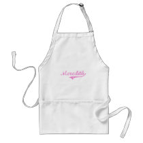 Meredith Classic Style Name Aprons