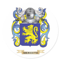 Meredith Coat of Arms (Family Crest) Sticker
