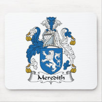 Meredith Family Crest mousepads