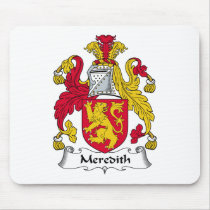 Meredith Family Crest mousepads