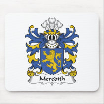 Meredith Family Crest mousepads