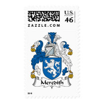 Meredith Family Crest Stamp