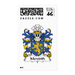 Meredith Family Crest Postage Stamp