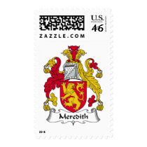 Meredith Family Crest Stamp