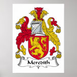 Meredith Family Crest Posters