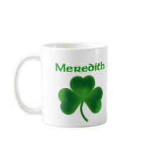 Meredith Shamrock Mug