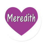 Meredith Sticker