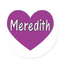 Meredith Sticker