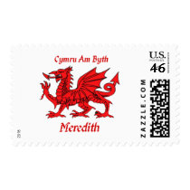 Meredith Welsh Dragon Stamp