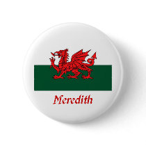 Meredith Welsh Flag buttons