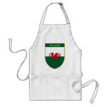 Meredith Welsh Flag Shield Apron