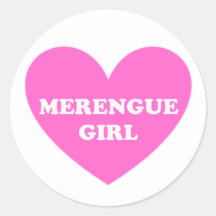 Merengue Girl Stickers