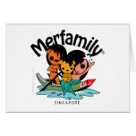 Merfamily® Singapore Sampan Cards