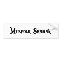 Merfolk Shaman Bumper Sticker