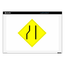 Merge Right Sign Laptop Decals