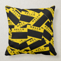 Merhaba Ebony (Gold) Pillow
