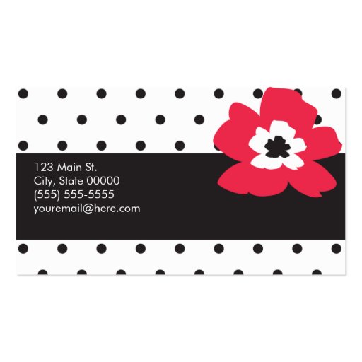 Meri Business Profile Card Business Card (back side)