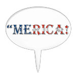 merica cake topper