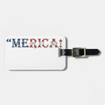 merica tag for luggage