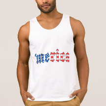 Merica Tank with Stars and Bars