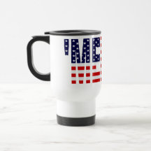 'MERICA US Flag Coffee Mug