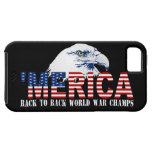 'MERICA US Flag World War Champs iPhone 5 Case