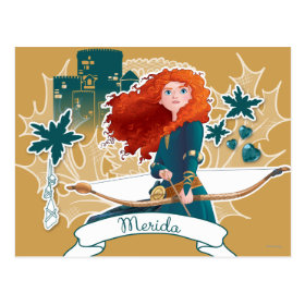 Merida - Brave Princess Postcard