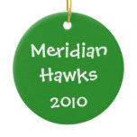 Meridian Hawks 2010 Christmas Ornaments