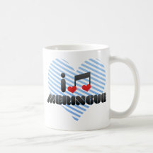 Meringue fan coffee mugs