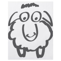 merino sheep flyer design