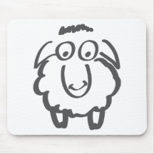 merino sheep mousepads